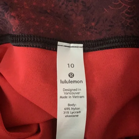 Lululemon wunder tunder hr tight 25” *LNY